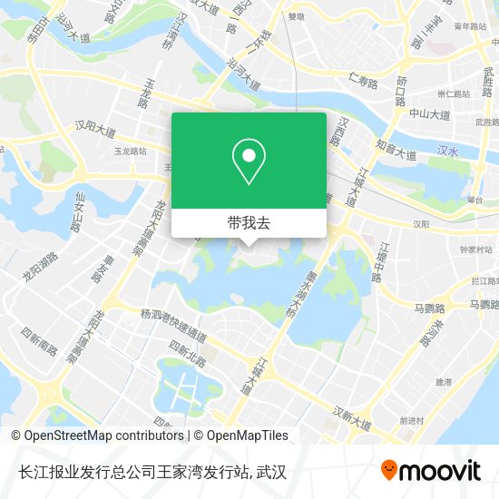 长江报业发行总公司王家湾发行站地图