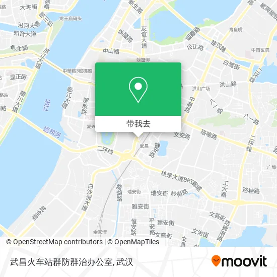 武昌火车站群防群治办公室地图