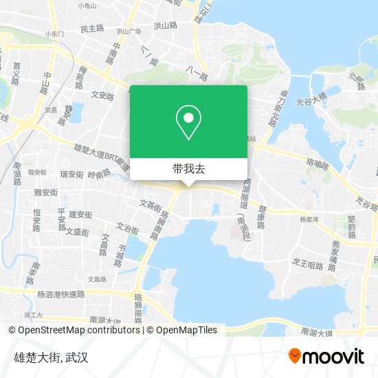 雄楚大街地图