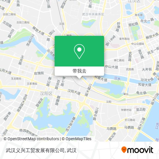 武汉义兴工贸发展有限公司地图