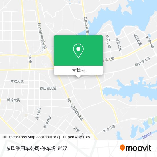 东风乘用车公司-停车场地图