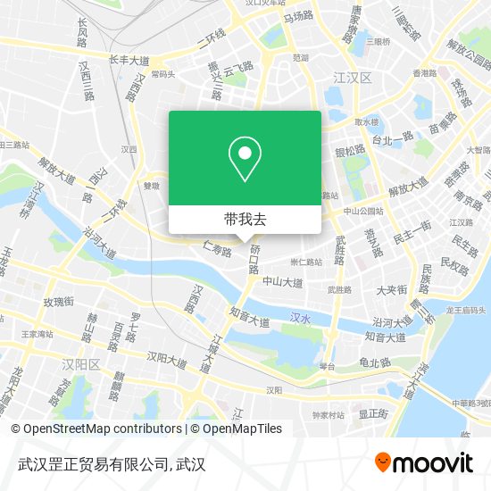 武汉罡正贸易有限公司地图