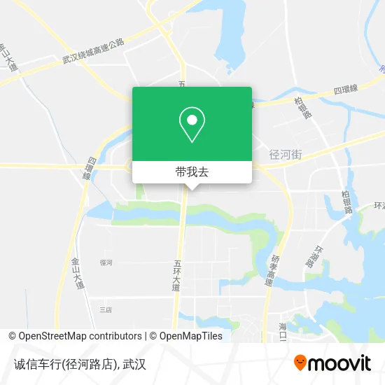 诚信车行(径河路店)地图