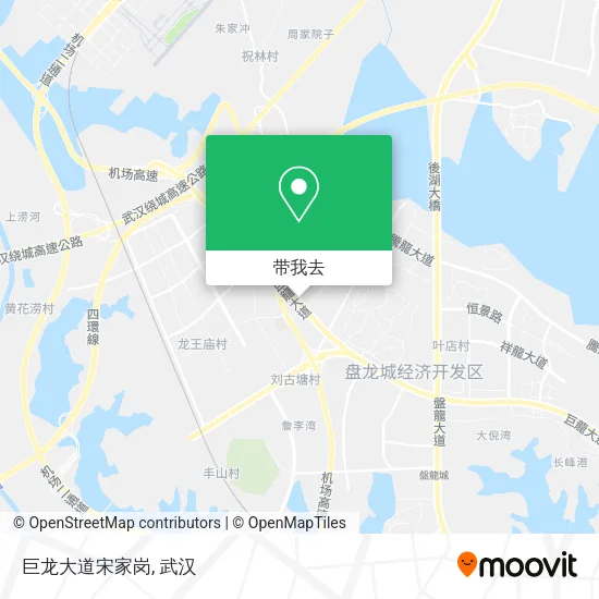 巨龙大道宋家岗地图