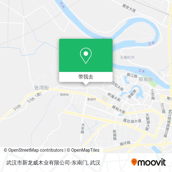 武汉市新龙威木业有限公司-东南门地图
