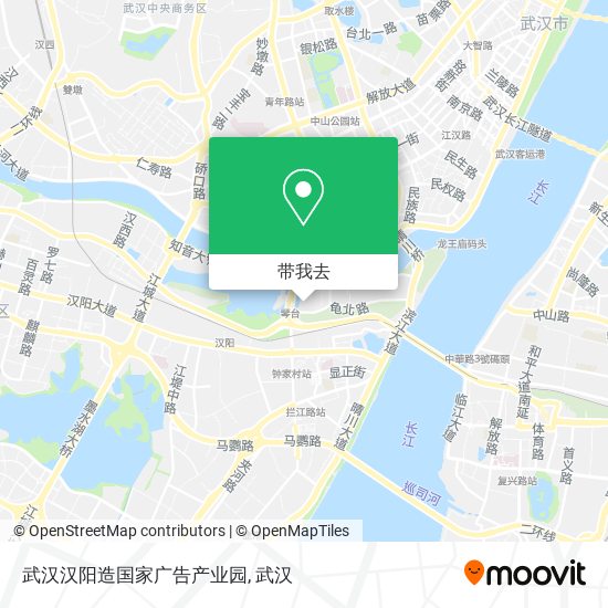 武汉汉阳造国家广告产业园地图
