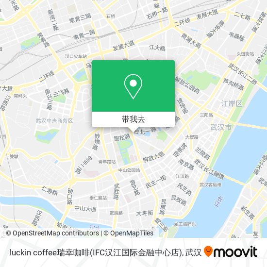 luckin coffee瑞幸咖啡(IFC汉江国际金融中心店)地图