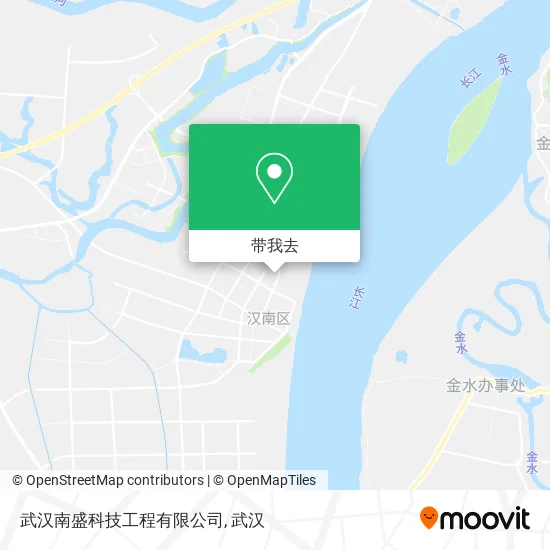 武汉南盛科技工程有限公司地图