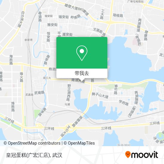 皇冠蛋糕(广宏汇店)地图