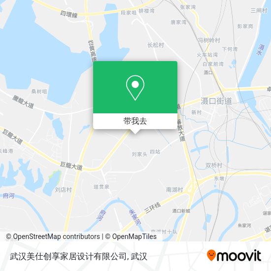 武汉美仕创享家居设计有限公司地图