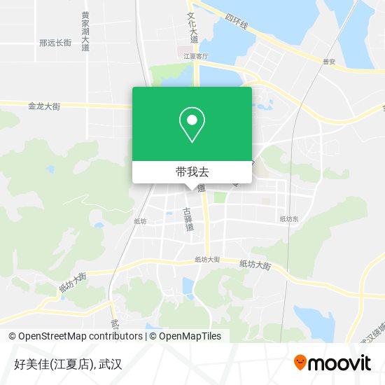 好美佳(江夏店)地图