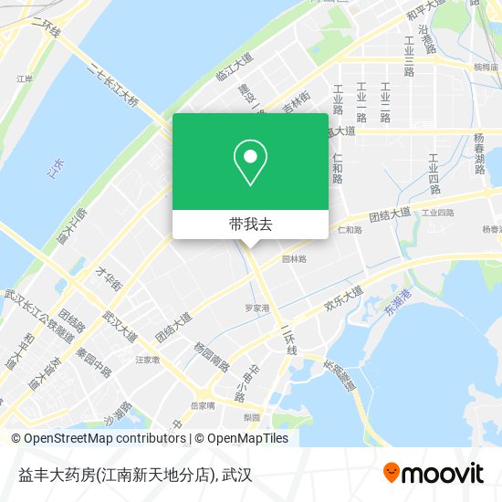 益丰大药房(江南新天地分店)地图