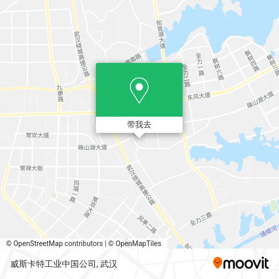 威斯卡特工业中国公司地图