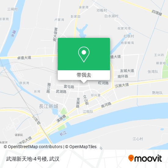 武湖新天地-4号楼地图