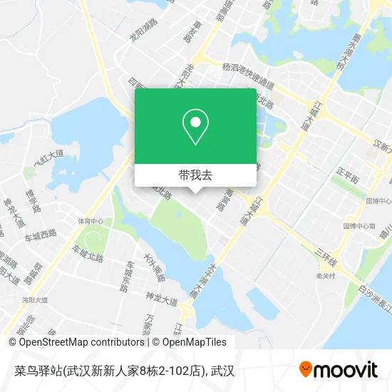 菜鸟驿站(武汉新新人家8栋2-102店)地图
