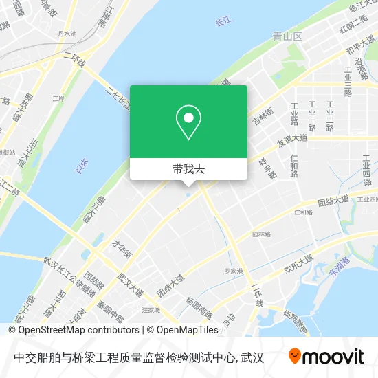 中交船舶与桥梁工程质量监督检验测试中心地图