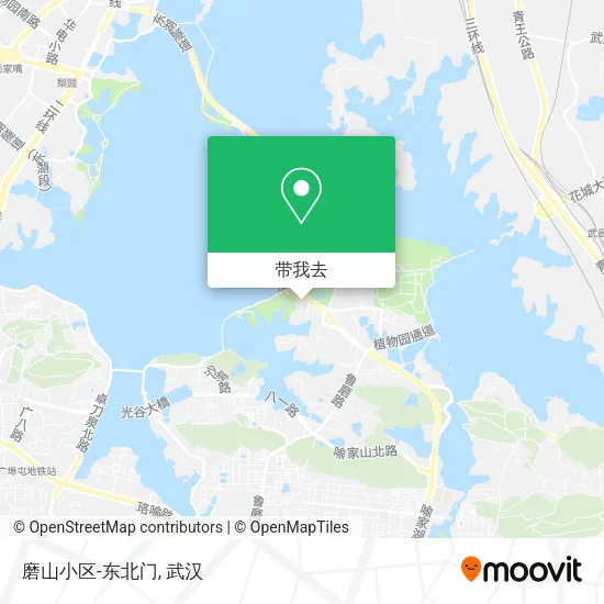 磨山小区-东北门地图