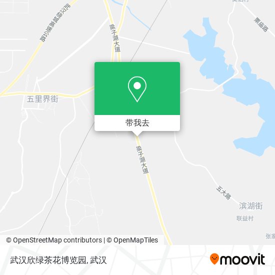 武汉欣绿茶花博览园地图