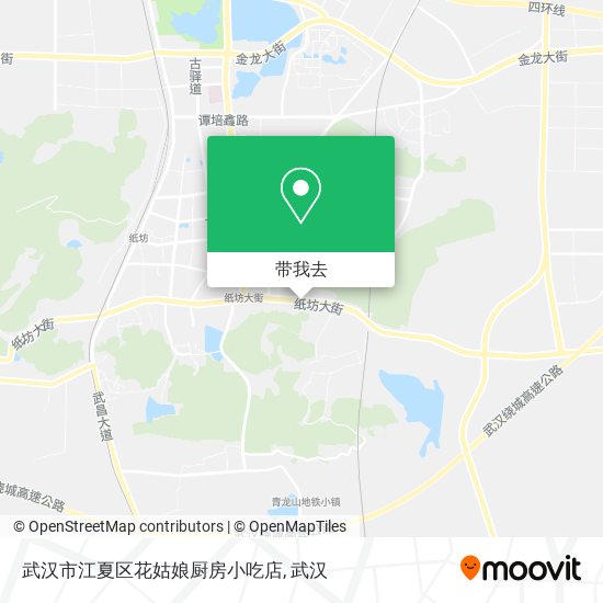 武汉市江夏区花姑娘厨房小吃店地图