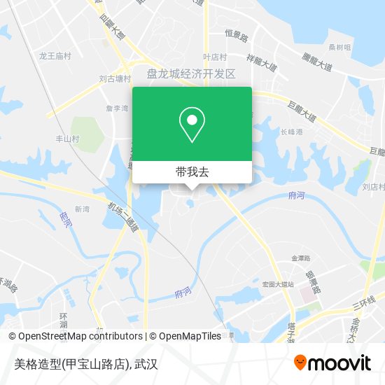 美格造型(甲宝山路店)地图