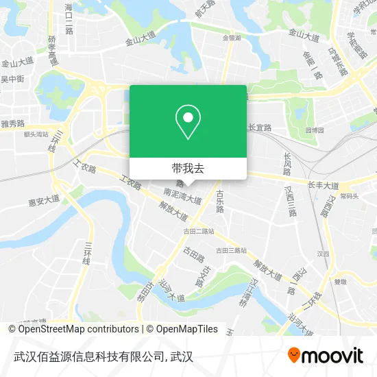武汉佰益源信息科技有限公司地图