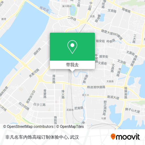 非凡名车内饰高端订制体验中心地图