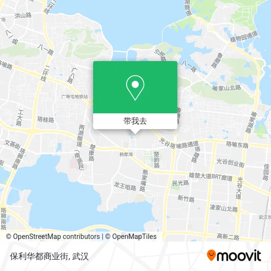 保利华都商业街地图
