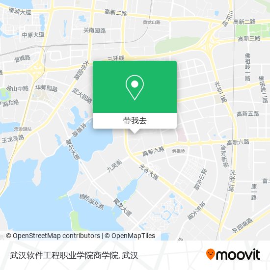 武汉软件工程职业学院商学院地图