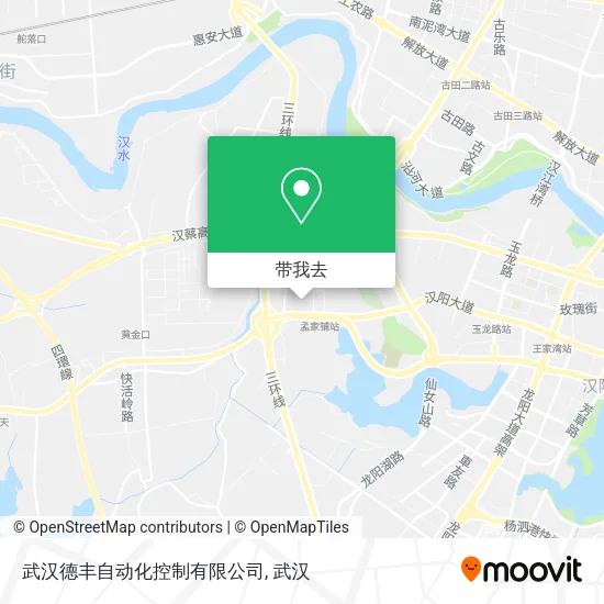 武汉德丰自动化控制有限公司地图