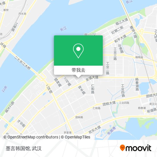 墨言韩国馆地图
