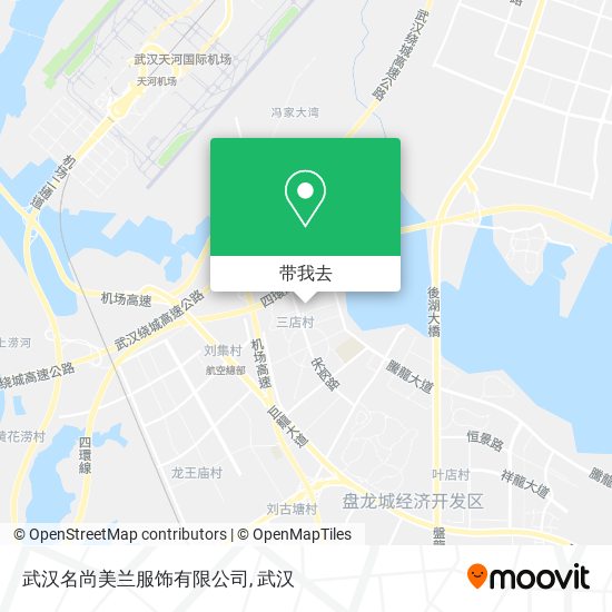 武汉名尚美兰服饰有限公司地图