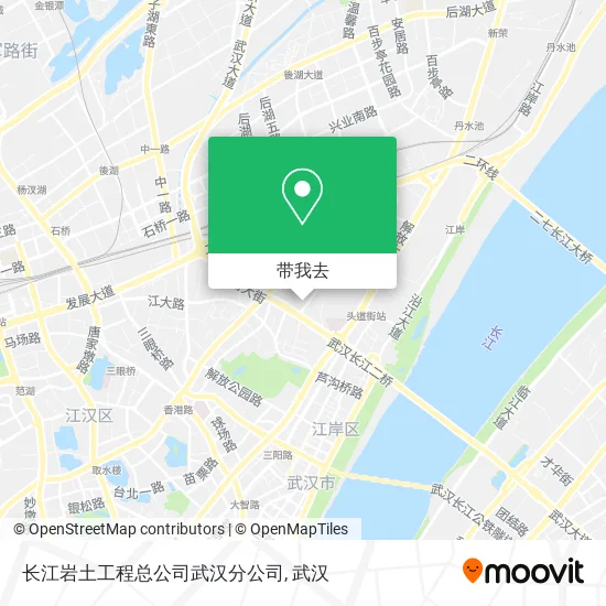 长江岩土工程总公司武汉分公司地图