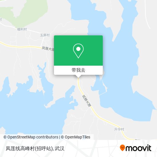 凤莲线高峰村(招呼站)地图