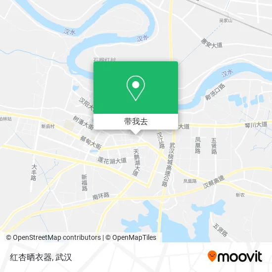 红杏晒衣器地图