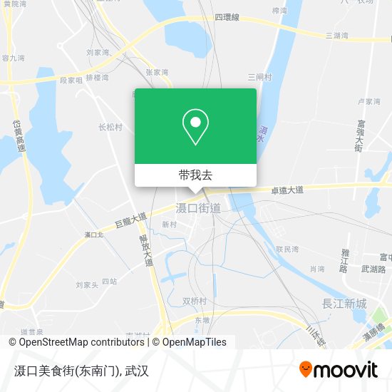 滠口美食街(东南门)地图