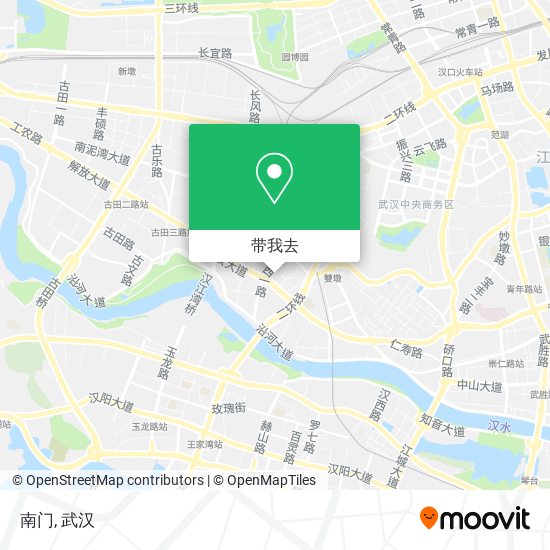 南门地图