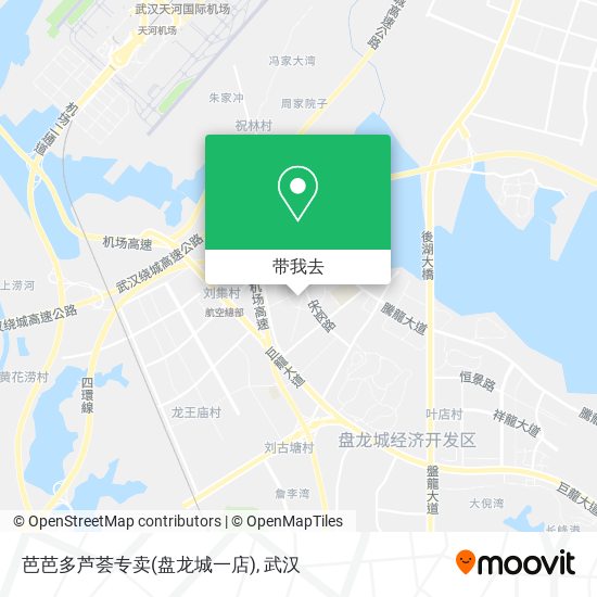 芭芭多芦荟专卖(盘龙城一店)地图