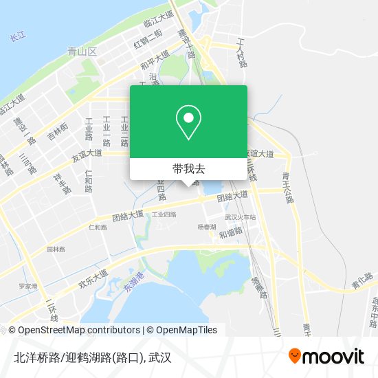 北洋桥路/迎鹤湖路(路口)地图