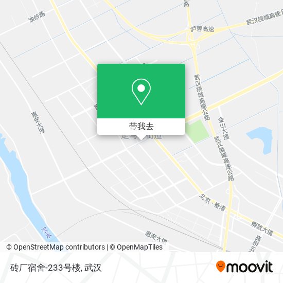 砖厂宿舍-233号楼地图