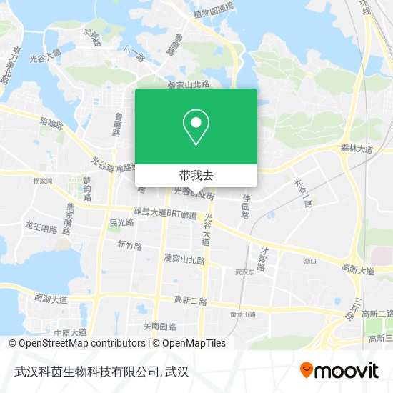 武汉科茵生物科技有限公司地图