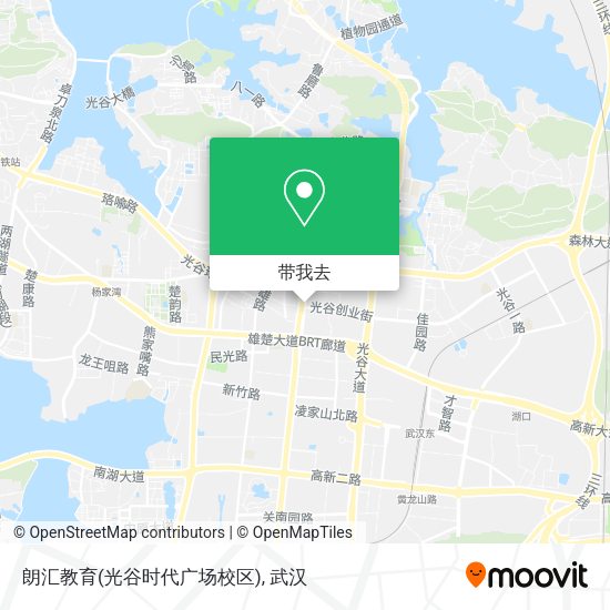 朗汇教育(光谷时代广场校区)地图