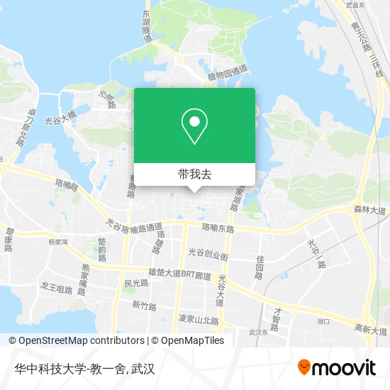 华中科技大学-教一舍地图