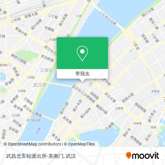 武昌北车站派出所-东南门地图
