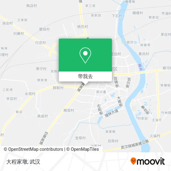 大程家墩地图