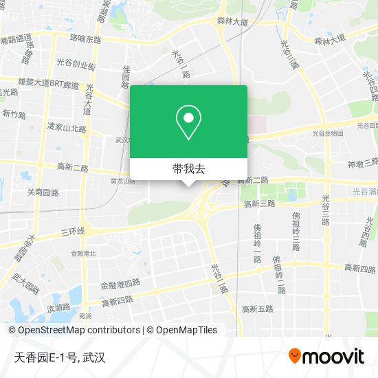 天香园E-1号地图
