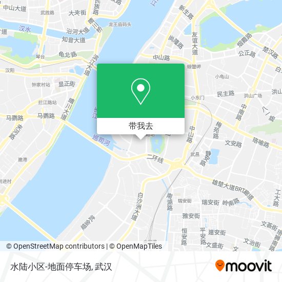 水陆小区-地面停车场地图