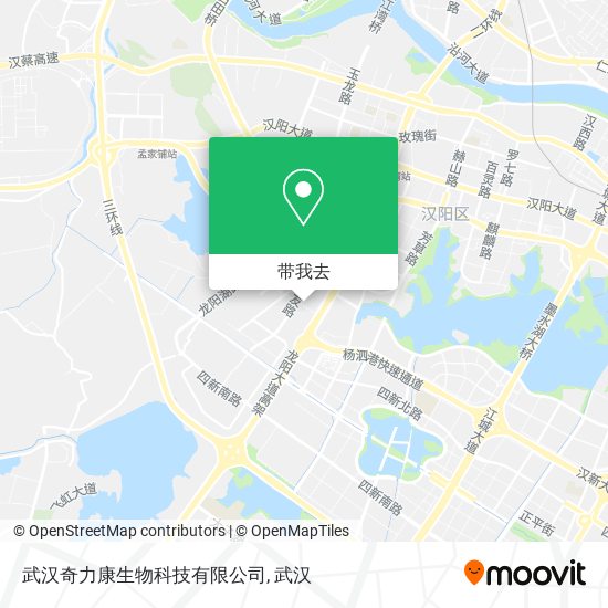 武汉奇力康生物科技有限公司地图