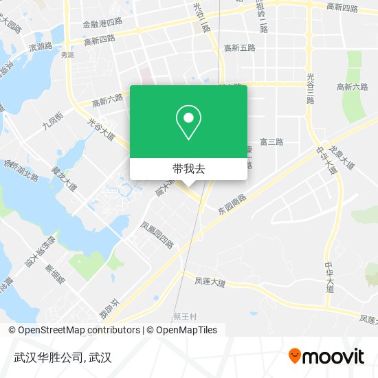 武汉华胜公司地图