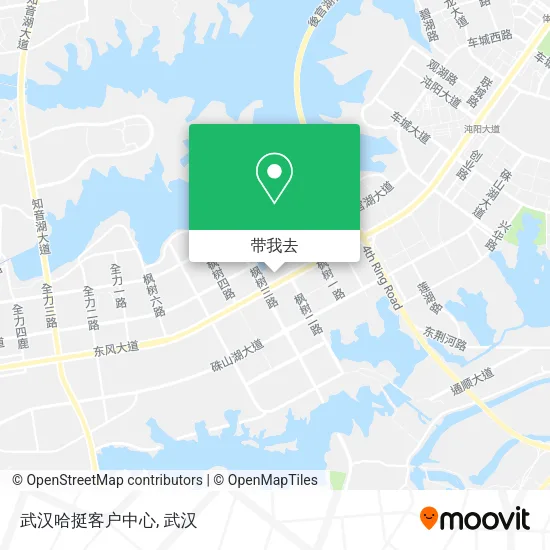 武汉哈挺客户中心地图