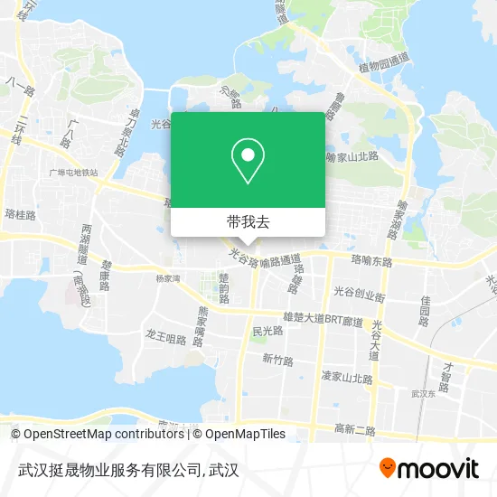 武汉挺晟物业服务有限公司地图
